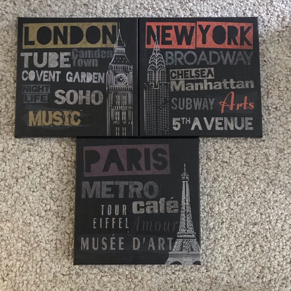 City Stretched Canvas’